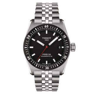 Tissot - T149.407.11.051.00  PR516 Powermatic 80 Stainless Steel / Black / Bracelet