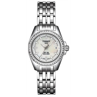 Tissot - T22.1.181.21  PRC 100 Quartz 29.7 Stainless Steel / MOP / Bracelet