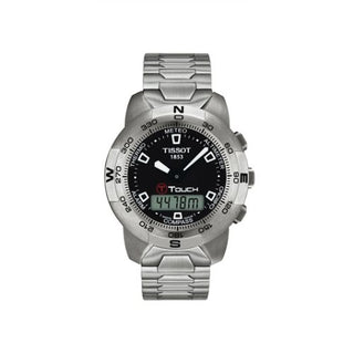 Tissot - T33.1.588.51  T-Touch Stainless Steel / Black / Bracelet