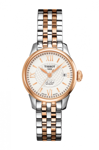 Tissot - T41.2.183.33  Le Locle Automatic 25.3 Stainless Steel - Rose Gold / Silver / Bracelet