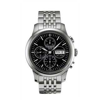 Tissot - T41.1.387.51  Le Locle Chronograph 42.3 Stainless Steel / Black / Bracelet