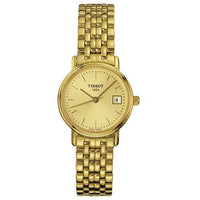 Tissot Desire Quartz 34 Yellow Gold PVD / Silver / Strap (T52.5.281.21)