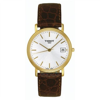 Tissot - T52.5.411.31  Desire Quartz 34 Yellow Gold PVD / Silver / Strap