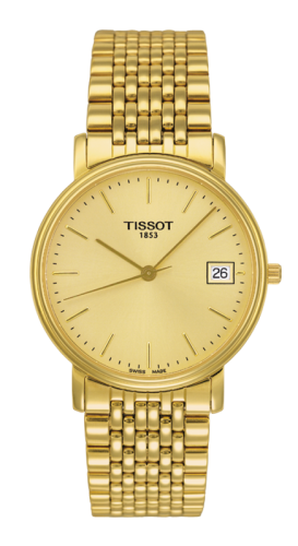 Tissot - T52.5.481.21  Desire Quartz 34 Yellow Gold PVD / Champagne / Bracelet