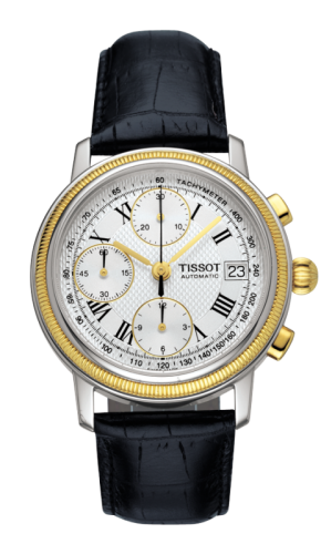 Tissot - T71.0.427.33  Bridgeport Automatic Chronograph Gold Bezel