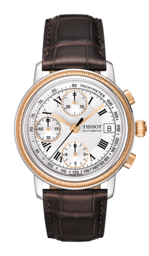 Tissot - T71.1.467.13  Bridgeport Automatic Chronograph Rose Gold Bezel