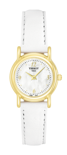 Tissot - T71.3.130.74  Carson Quartz 22 Yellow Gold / MOP / Strap