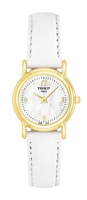 Tissot Carson Quartz 22 Yellow Gold / MOP / Strap (T71.3.130.74)