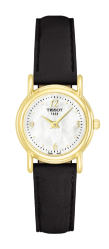 Tissot - T71.3.180.74  Carson Quartz 22 Yellow Gold / MOP / Strap