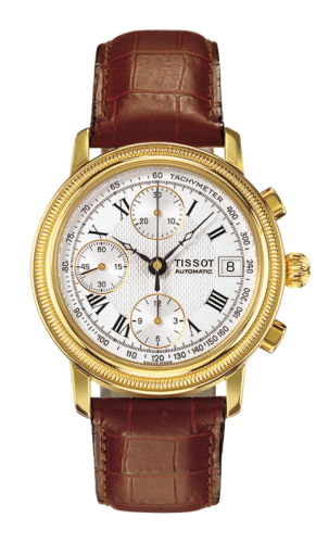 Tissot - T71.3.435.33  Bridgeport Automatic Chronograph Yellow Gold