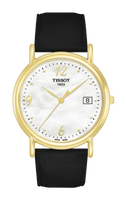 Tissot Carson Quartz 27 Yellow Gold / Champagne / Bracelet (T71.3.489.74)