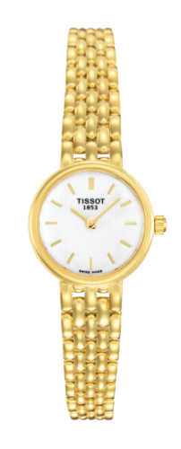 Tissot - T73.3.132.11  Caliente Quartz 19.5 Yellow Gold / White / Bracelet