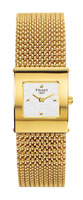 Tissot Bellflower Square Yellow Gold / Black / Bracelet (T73.3.321.31)