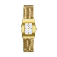 Tissot Bellflower Square Yellow Gold / Diamond / Bracelet (T73.3.323.31)