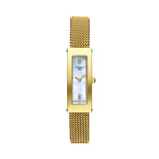 Tissot - T73.3.329.76  Bellflower Caree Yellow Gold / MOP / Bracelet