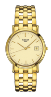 Tissot Carson Quartz 40 Yellow Gold / Silver / Strap (T73.3.413.21)