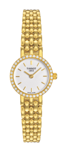 Tissot - T74.3.112.11  Caliente Quartz 19.3 Yellow Gold / Diamond / White / Bracelet