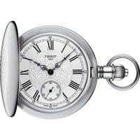 Tissot Tissot Savonnette Mechanical Silver / White (T864.405.99.033.00)