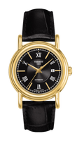 Tissot Carson Automatic 29.7 Yellow Gold / MOP / Strap (T907.007.16.058.00)