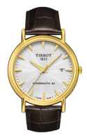 Tissot Carson Automatic 40 Rose Gold / Silver / Strap (T907.407.16.031.00)