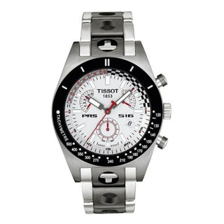 Tissot - T91.1.488.31  PRS 516 Quartz Chronograph 40 Stainless Steel / Silver / Bracelet