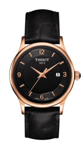 Tissot - T914.210.46.057.00  Rose Dream Quartz Ladies Steel Back Black