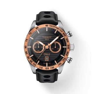 Tissot - T925.427.46.051.01  PRS 516 Automatic Chronograph 45 Stainless Steel - Rose Gold / Black