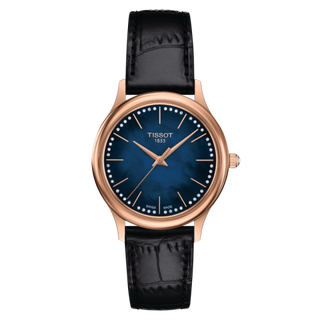 Tissot - T926.210.76.131.00  Excellence Lady Rose Gold / Blue MOP