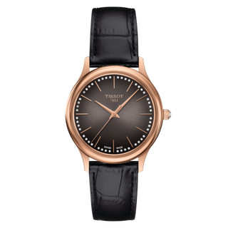 Tissot - T926.210.76.291.00  Excellence Lady Rose Gold / Brown