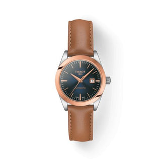 Tissot - T930.007.46.041.00  T-My Automatic Stainless Steel / Rose Gold / Blue MOP