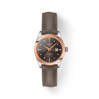 Tissot - T930.007.46.296.00  T-My Automatic Stainless Steel - Rose Gold / Brown