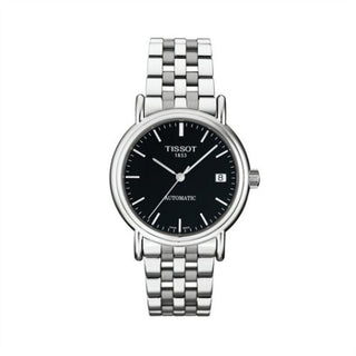 Tissot - T95.1.483.51  Carson Automatic 35.5 Stainless Steel / Black / Bracelet