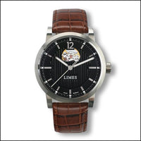 Limes 1Tausend Automatic - Leather strap (U6017-LA2.4)