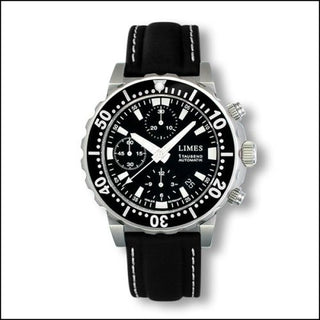 Limes - U8797-LC2.1  Endurance Chrono - Black / leather strap