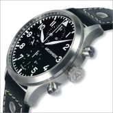 Archimede - UA7939-C1.1  Pilot Chronograph Staineless Steel / Black