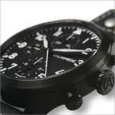 Archimede - UA7939-C1.1-SW  Pilot Chronograph PVD / Black