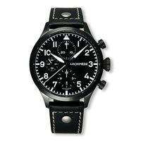 Archimede Pilot 45 KS Stainless Steel / Black (UA7939-C1.1-SW)