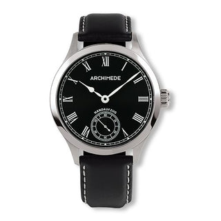 Archimede - UA7952-H4.1  DeckWatch Stainless Steel / Black / Black Leather