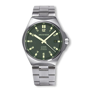 Archimede - UA8239B-A4.1-H  OutDoor 39 Protect Stainless Steel / Green / Bracelet