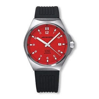 Archimede - UA8239S-A6.1-H  OutDoor 39 Protect Stainless Steel / Red / Rubber