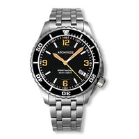 Archimede SportTaucher Stainless Steel / Black / Bracelet (UA8974B-TS-A4.1)