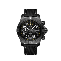 Breitling Avenger Chronograph 45 Stainless Steel / Black / Military / Pin (V13317101B1X1)