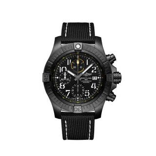 Breitling - V13317101B1X2  Avenger Chronograph 45 Night Mission / Black / Military - Folding