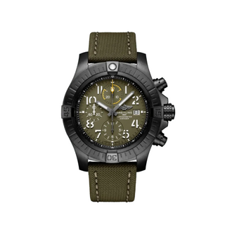 Breitling - V13317101L1X1  Avenger Chronograph 45 Night Mission / Green / Military / Pin