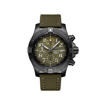 Breitling Avenger Chronograph 45 Stainless Steel / Black / Military / Folding (V13317101L1X1)