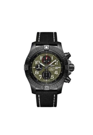 Breitling - V133751A1L1X1  Avenger Chronograph 48 Night Mission / Green / Military / Pin