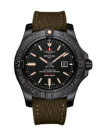 Breitling Avenger Hurricane 24H Breitlight / Volcano Black / Military Rubber (V1731010/BD12/105W/M20BASA.1)