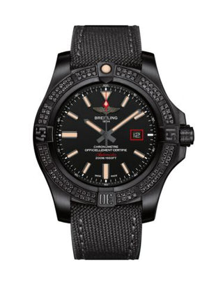 Breitling - V17311AT.BD74.109W  Avenger Blackbird 44 Black Titanium / Diamond / Volcano Black / Military