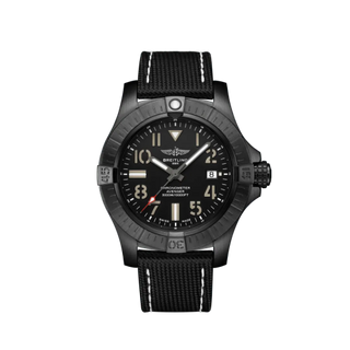 Breitling - V17319101B1X2  Avenger Automatic 45 Seawolf Night Mission / Black / Military / Folding