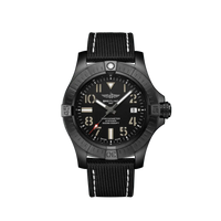 Breitling Avenger Automatic GMT 45 Night Mission / Black / Military / Folding (V17319101B1X2)